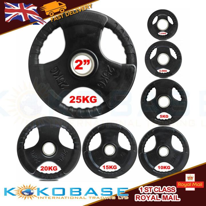 10 KG RUBBER OLYMPIC PLATE-BLACK -MADE IN CHINA