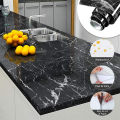 New Modern Kitchen Oil-Resistant Sticker Oil Proof Marble Pattern Self Adhesive Wall Stickers Waterproof Sticker for  Kitchen Stove Cabinet Stickers(Length 3 Feet & width 2 Feet). 