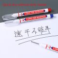 3Pcs/Set Long Head Markers Bathroom Woodworking Decoration Multi-purpose Deep Hole Marker Pens Red/Black/Blue/Green/White Ink.