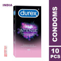 DUREX Intense Stimulating Condoms - 10Pcs Pack(India). 