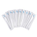 10Pcs Dental Clinic Disposable Surgical Suction Tips Suction Tube Long Slim Type. 