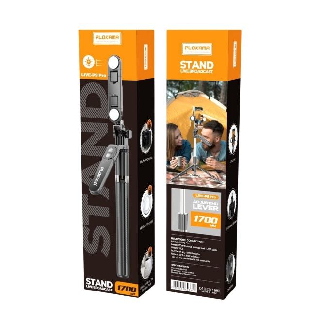 PLOKAMA%20K10%20PRO/P9%20PRO%20LIVE%20LED%20Selfie%20Stick%20Portable%20Tripod%20200cm%203%20in%201%20Bluetooth%20Remote%20-%20LIVE%20BROADCAST%20STAND%20l%20LIVE-K10%20LED%20l%206.5Fit%20l%20Interface%20+%20camera%20I%20interface%20+%20Ring%20light%20Fill%20Light%20Color:%20Cold%20light,%20Warm%20light,%20Natural%20light%20SELFIE%20STICK%20-%20Image%203