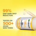 Garnier 30x Vitamin C Super Glow NIGHT Duo Skincare Set: Niacinamide Serum(30ml) & Night Cream(50ml) – Skincare for Brightening Dark Spots, Acne Marks, Hyperpigmentation. 