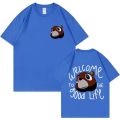 Kanye West Graduation Bea The Good Life Print T Shirt Men Women's Vintage High Quality T-shirt Hip Hop Punk T Shirts Streetwear.
