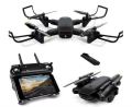DM107s RC Helicopter Foldable Full Hd Double Camera toy Drone. 