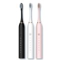 Rechargable High Quality USB 6 Modes Sonic Electric Toothbrush - PINK. 