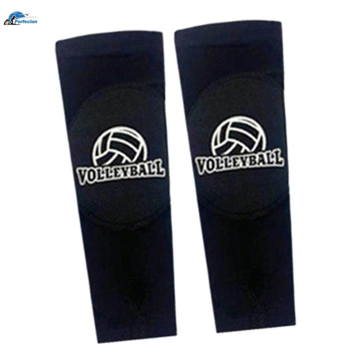 2Pcs%20Volleyball%20Arm%20Sleeve%20Gloves%20Basketball%20Wrist%20Support%20for%20Gaming%20Black%20-%20Image%202