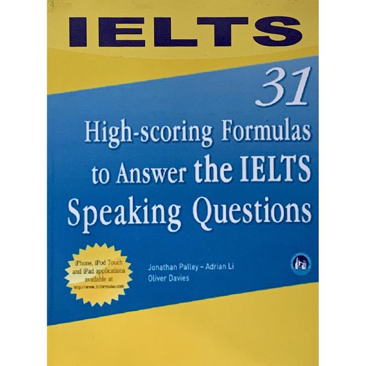 31 High-Scoring Formulas to Answer the IELTS Speaking Questions