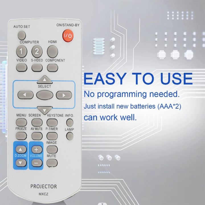 Replace%20Remote%20Control%20MXCZ%20for%20Projector%20PT-VW330U%20-%20Image%202