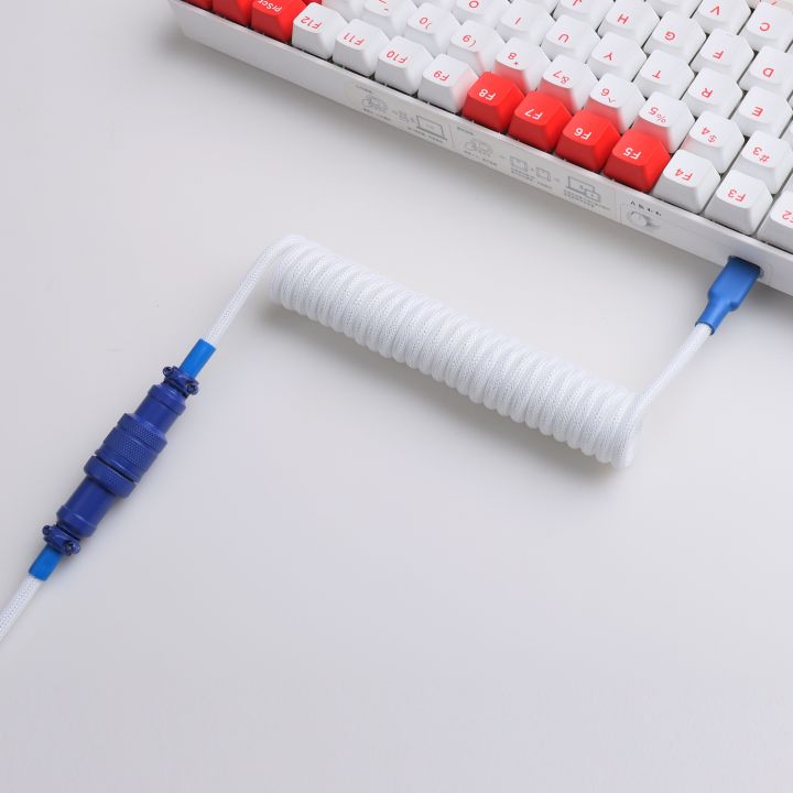 LANO%20Custom%20Paracord%20Coiled%20Mechanical%20Keyboard%20Usb%20Data%20Cable%20GX16%20Aviator%20Coil%20Keyboard%20Usb%20C%20for%20Gaming%20Coiled%20Cable%20-%20Image%205