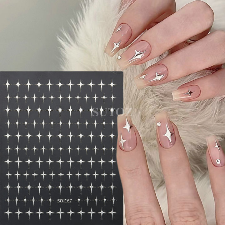 Black%20White%20Star%20Y2K%20Nail%20Art%20Stickers%20Metallic%20Silver%20Star%20Nail%20Decals%20Hologram%20Nail%20Seals%20Korean%20Style%20Manicure%20Deco%20LEBSO-167%20-%20Image%205