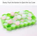 Silicone Ice Cube Tray Honeycomb Ice Cube Tray 37 Cubes Silicone Ice Cube Maker Mold.