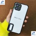For Xiaomi Redmi A1 Transparent best quality Electroplated Logo View Back Super Soft TPU CD Case Phone Back Cover. 