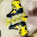 Roller Inline Skate - Yellow (39-42). 