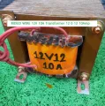 MIXED WIRE 12V 10A Transformer 12 0 12 10Amp Input AC 220V Output 12V Transformer 10A Transformer Step Down 12 0 12 Volt Transformers 10A. 