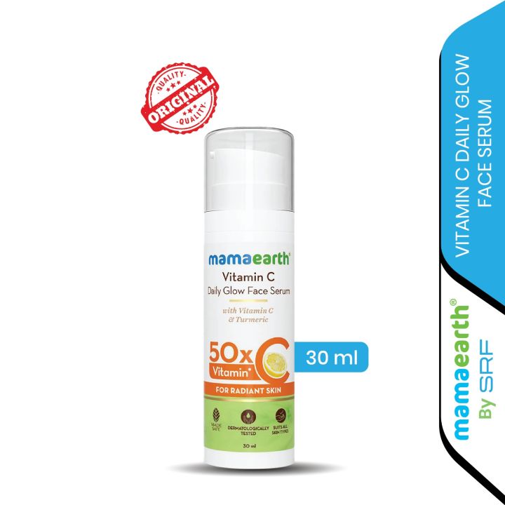 Mamaearth Vitamin C Daily Glow Face Serum 30ml