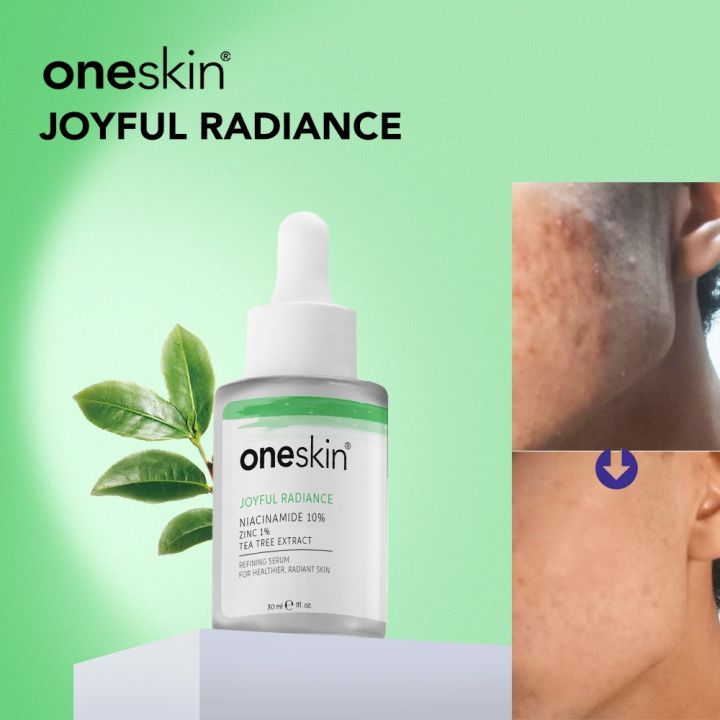 Oneskin - Joyful adiance - inamide 10%, inc 1%, ea ree Extract - 30ml