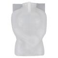 3D Human Body Art Model Silicone Resin Casting Mould 6.2x4x9.7cm. 