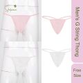 4 Pieces Men’s Low Rise Briefs Underwear Panties T-shaped Back pants Micro Thongs Underpants Lingerie Stylish & Fashionable Seductive T-Back Panties For Mans From Shilpiana By(Red, Black, White, Purple, Pink, Printed - Free Size).