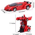 1/18 RC Car 2 in 1 Transformation Robots Model remote control Car Racing Car Toys Fighting Toys Gift. 