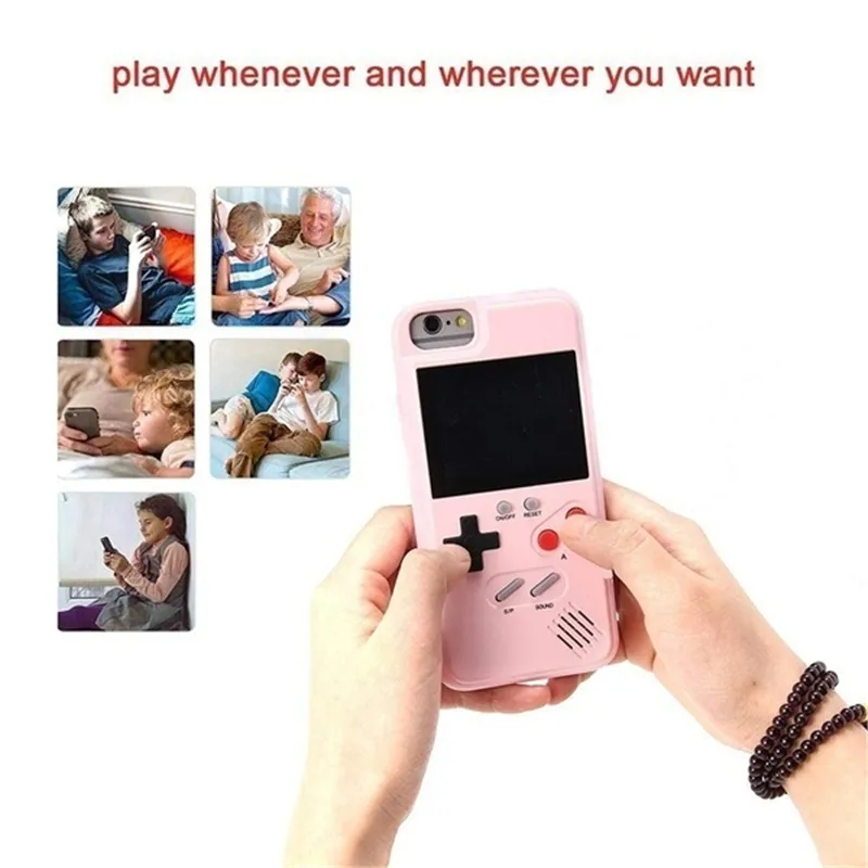 Pink Gameboy Case Iphone X Pink Game Boy Case With Real Games For