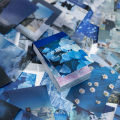 50 Sheets Season of Dreams Series Decorative Sticker INS Scenery Handbook Scrapbooking Material Label Diary Journal Planner. 