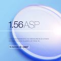 High Quality 1.56 Index Prescription Eye Glasses Myopia Brand Lens Clear Glasses Hard Scratch Resistant Aspheric Optical Lenses. 