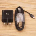 NEWUK Plug Orignal Samsung 9V1.67A Fast Charger QC3.0 Power Wall Adapter Type C Cable For Galaxy A31 A51 A71 A50 A60 A70 M62 M42 S9. 