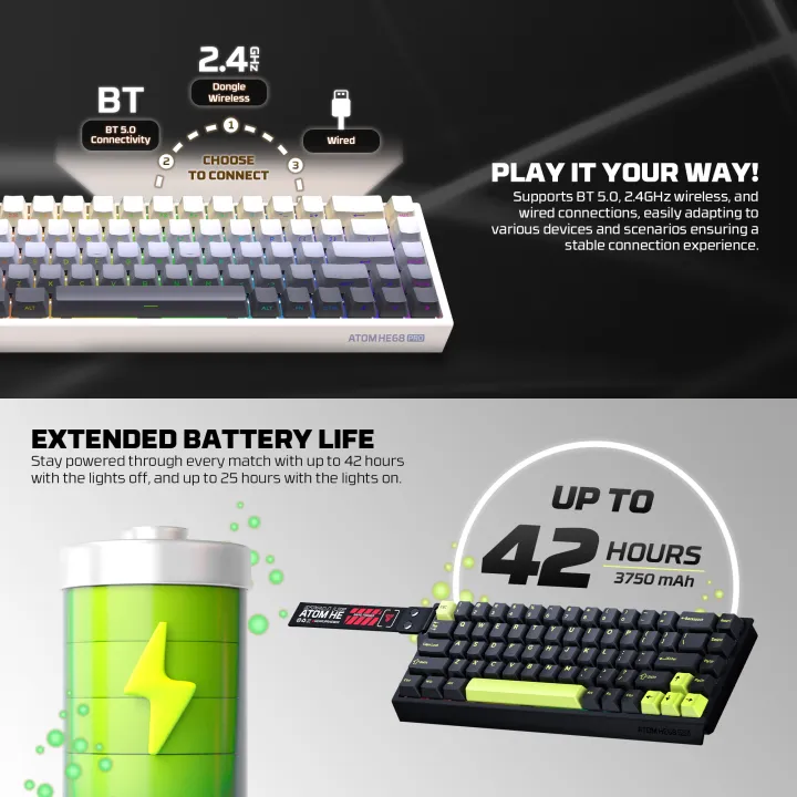 FANTECH%20MK922%20ATOM%20HE68%20PRO%20Wireless%20Gaming%20Mechanical%20Keyboard%20RETRO%20Beige%20-%20Image%205