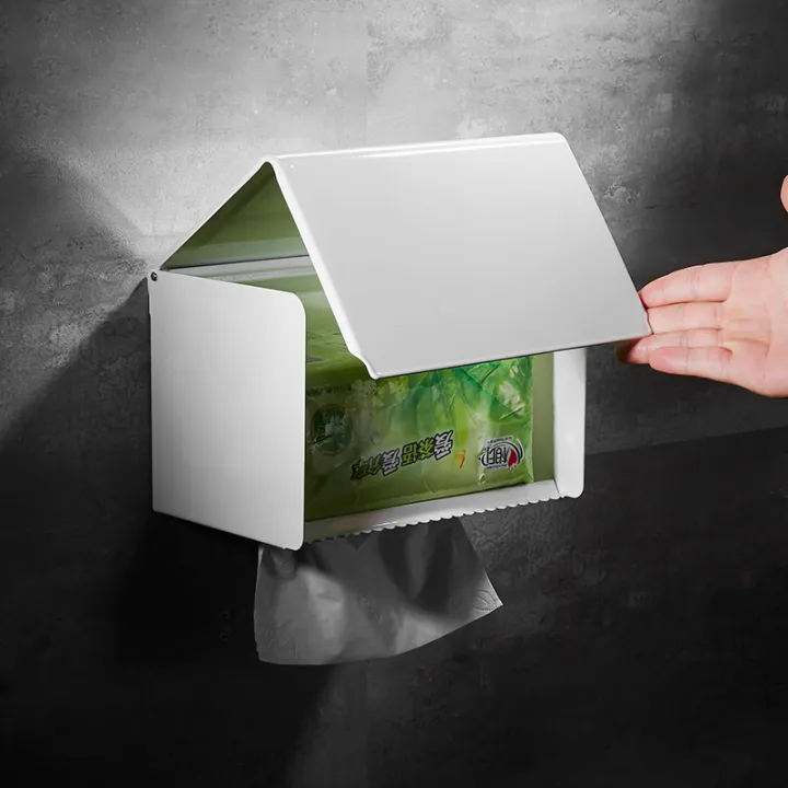 White%20towel%20rack%20non-perforated%20toilet%20space%20aluminum%20bathroom%20shelf%20wall%20mounted%20storage%20bath%20towel%20holder%20washroom%20-%20Image%208