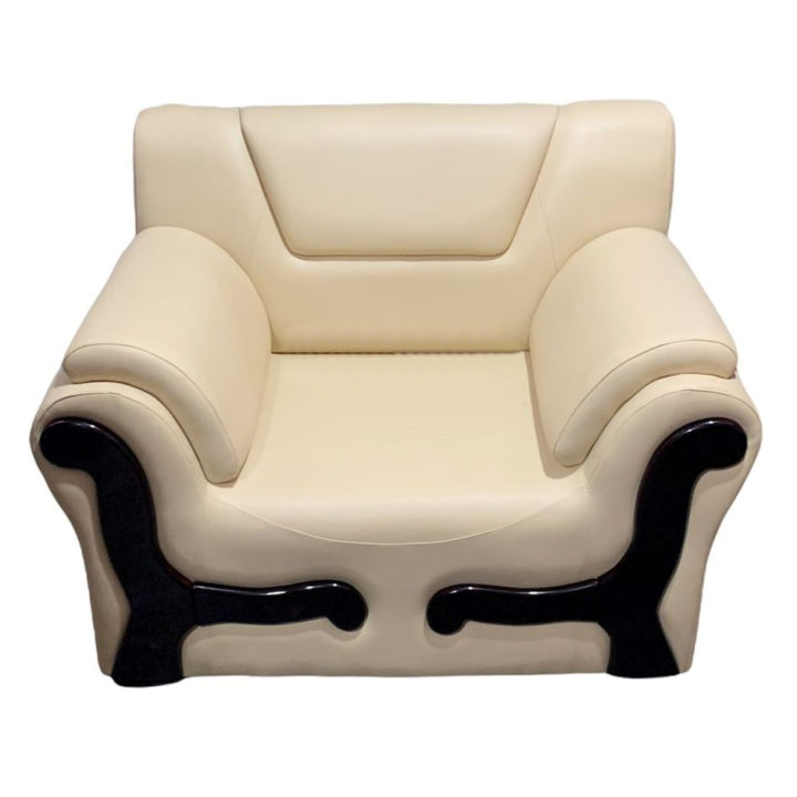 Single%20Seater%20Rolled%20Arm%20Leaqueared%20Sofa%20High%20Quality%20Artificial%20Leather%20Armchair%20White%20and%20Off%20White%20-%20Image%205
