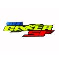 Motorcycle decoration sticker gixxer  bike logo. 
