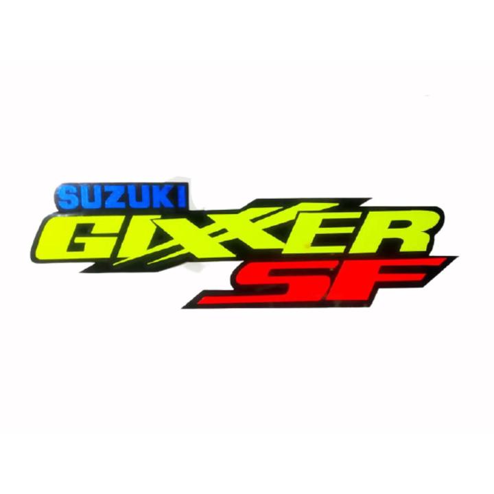 Motorcycle decoration sticker gixxer  bike logo