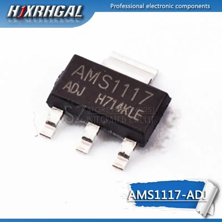 AMS1117-1.2/1.5/1.8/2.5/3.3/5V ADJ SOT-223/89/252 SMD Chip regolatore di tensione EUR 3,73 AMS1117-1.2/1.5/1.8/2.5/3.3/5V ADJ SOT-223/89/252 SMD Chip regolatore di tensione EUR 3,73
