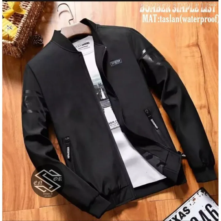 New%20Styile%20Bonded%20Black%20%20Jacket%20%20For%20Men%20-%20Jacket%20-%20Image%202