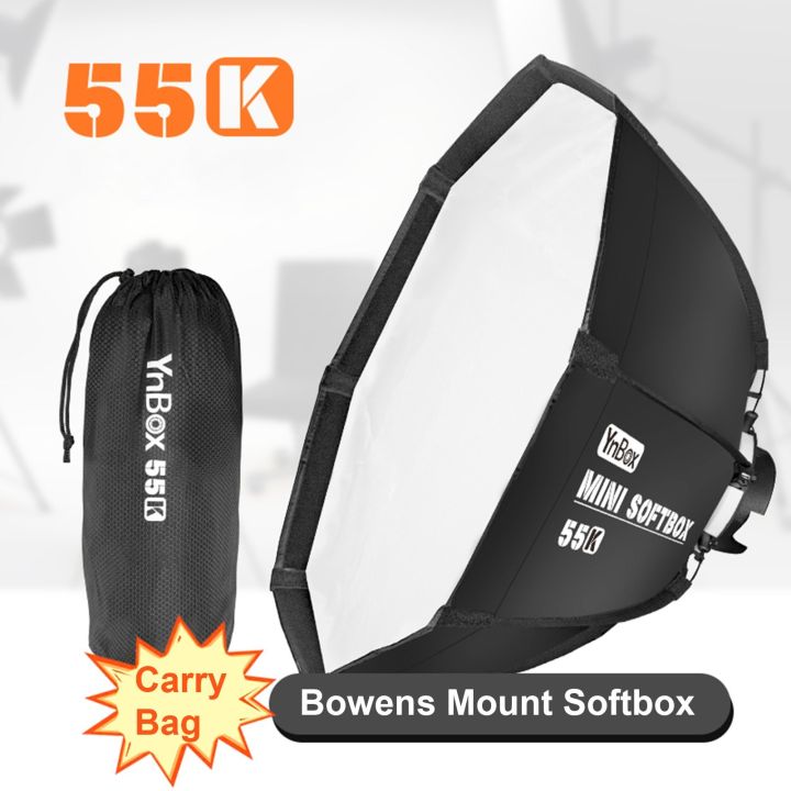 YnBox%2055K%2055cm/22in%20Octagon%20Photography%20Softbox%20with%20Bowens%20Mount%20Removeable%20Diffuser%20Carrying%20Bag%20-%20Image%207