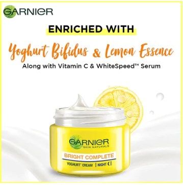 Indian%20Products%20Garnier%20Bright%20Complete%20Vitamin%20%20Yoghurt%20Night%20Cream,%2040g%20-%20Image%202