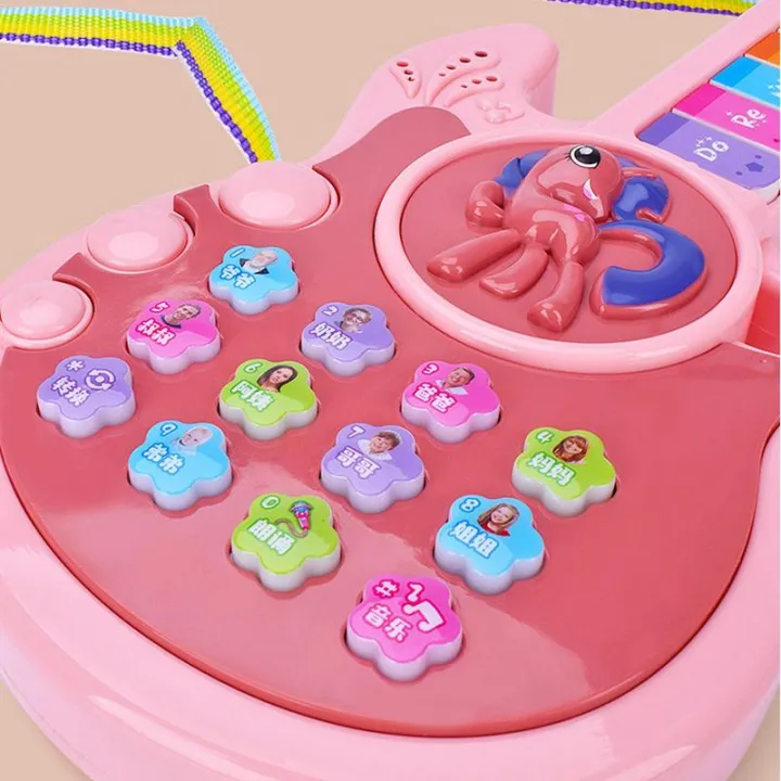 Electric%20Guitar%20Music%20Toys%20Glowing%20Button%20Design%20Handheld%20Musical%20Instruments%20Electronic%20Early%20Education%20Learning%20Gifts%20For%20Kids%20-%20Image%202