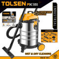TOLSEN 1200W 30L Wet and Dry Vacuum Cleaner - Model 79608. 