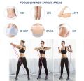 MKAS Fitness Long Resistance Bands Workout Fabric Set Exercise Elastic Booty Bands For Pull Up Woman Assist 3-Piece Leg. 
