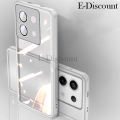 New Phone Case For Xiaomi Poco M6 Pro 4G Cover Camera Protection Semi Transparent Soft Silicone Shockproof with Lens Protector Films for Xiaomi Poco M6 Pro Case. 