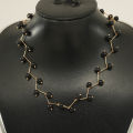 Clavicle Chain Simple Versatile Folding Line Full Neckband Necklace For Women (Color Guaranteed).