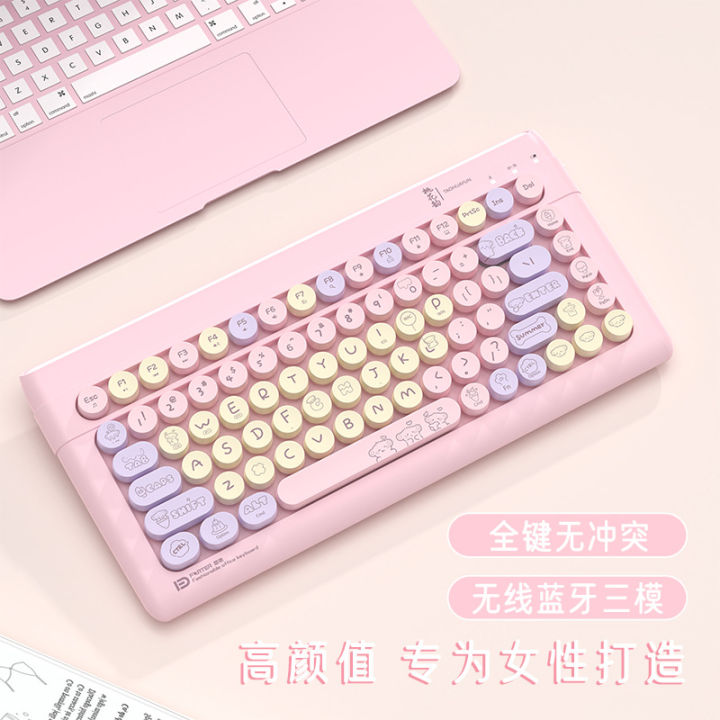 Bluetooth%20three-mode%20keyboard,%20wireless%20tablet%20keyboard,%20mechanical%20feel,%20silent%20office%20computer,%20high-value%20gaming%20keyboard%20-%20Image%203