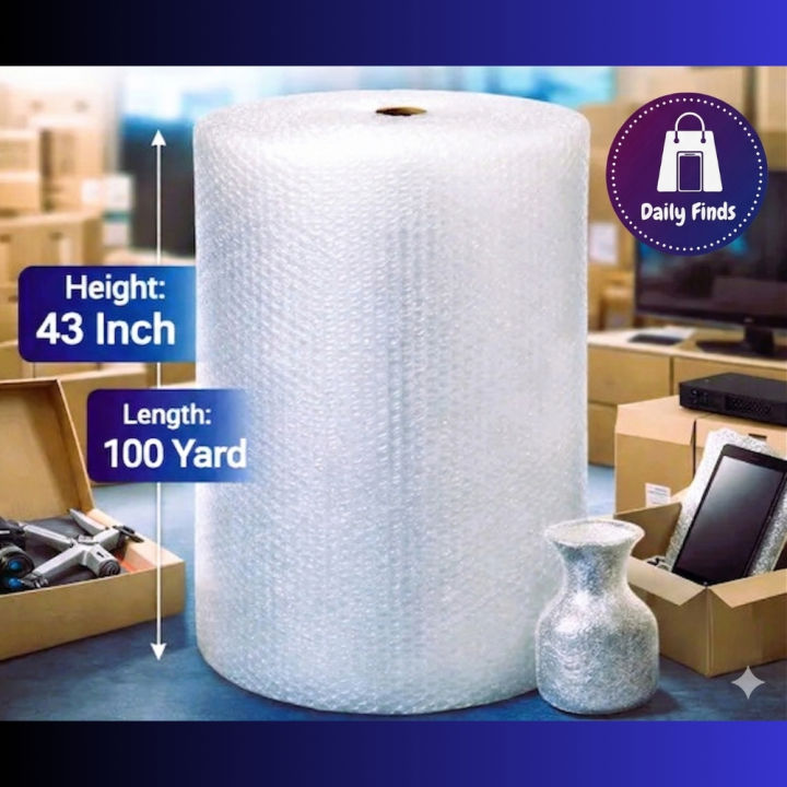 Wide Bubble Wrap Poly- High Quality Air Bubble Cushioning for Fragile ...