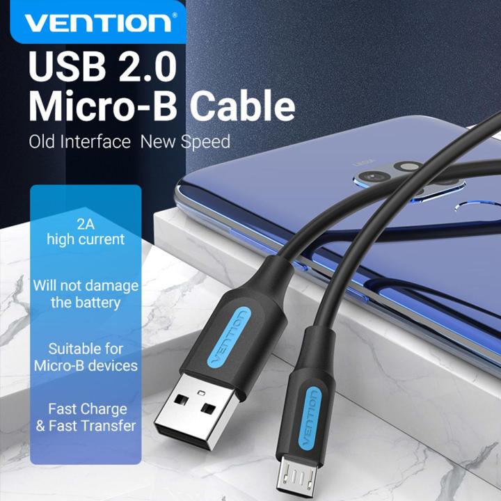 Vention Col Usb 2 0 A Male To Micro B Male Cable Bd