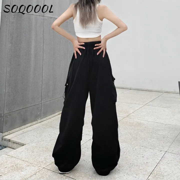 Drawstring%20Pocket%20Cargo%20Pants%20Women%20Summer%20Casual%20Y2K%20Wide%20Leg%20Joggers%20Streetwear%20High%20Waist%20Sweatpants%20Korean%20Baggy%20Trousers%20-%20Image%206
