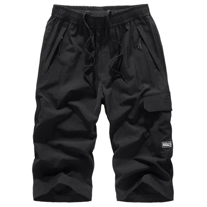Men's%20Summer%20Quick%20Dry%203/4%20Pants%20Lightweight%20Capri%20Shorts%20Hiking%20Fishing%20Travel%20Casual%20Cargo%20Shorts%20Pants%20Men%20Gym%20Shorts%207XL%208XL%20-%20Image%203