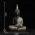 Buddha Statue Large Thailand Buda Buddha Sculpture Green Resin Hand Made Buddhism Hindu Fengshui Figurine Meditation Home Decor.