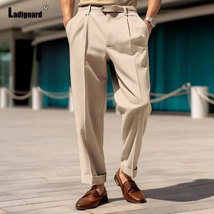 Men's%20Stand%20Pocket%20Elegant%20Wide%20Leg%20Pants%20Solid%20White%20Formal%20Party%20Trousers%20Plus%20Size%203xl%20Mens%20Fashion%20Triple%20Buttons%20Suit%20Pants%20-%20Image%206