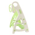 Toddler Step Stool Triangular Structure 2 Levels Toddler Step Stool Stable Ergonomic Height Adjustable with Handle for Bathroom. 